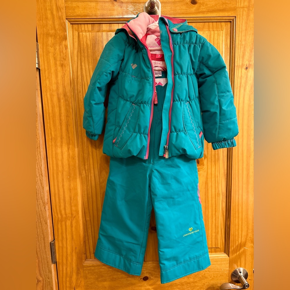 Obermeyer coverall pant and snow jacket